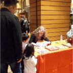 Signing at Smithsonian